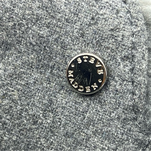 Steve Madden Loafers House Shoes Slippers Faux Fur Slip On Grey Lounge Comfy 10 - Picture 10 of 13